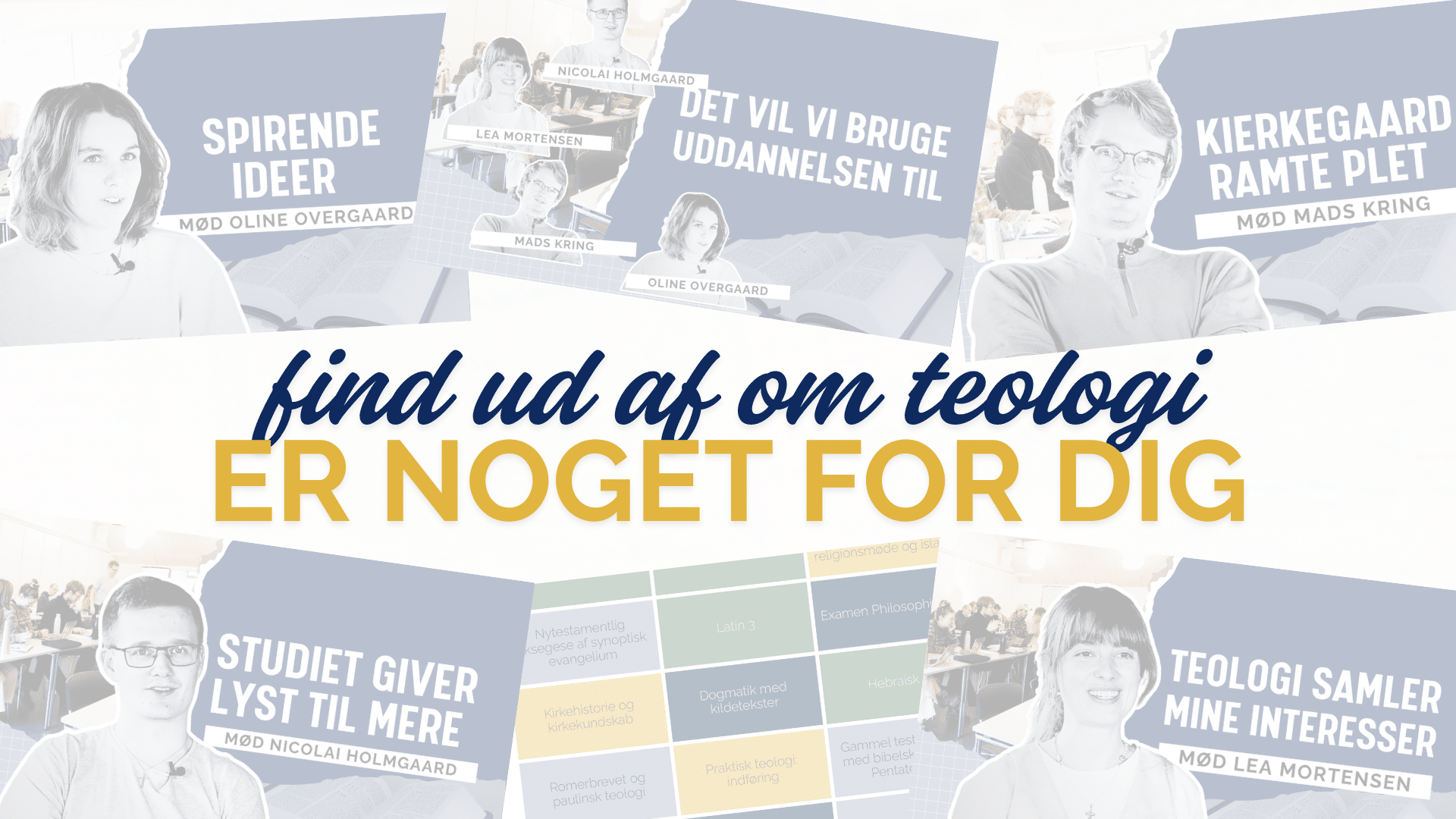🚨 1. juli er deadline, hvis du gerne vil søge ind på Menighedsfakultetet / FIUC-Aarhus. Find ud af nu, om teologiuddannelsen er noget for dig.