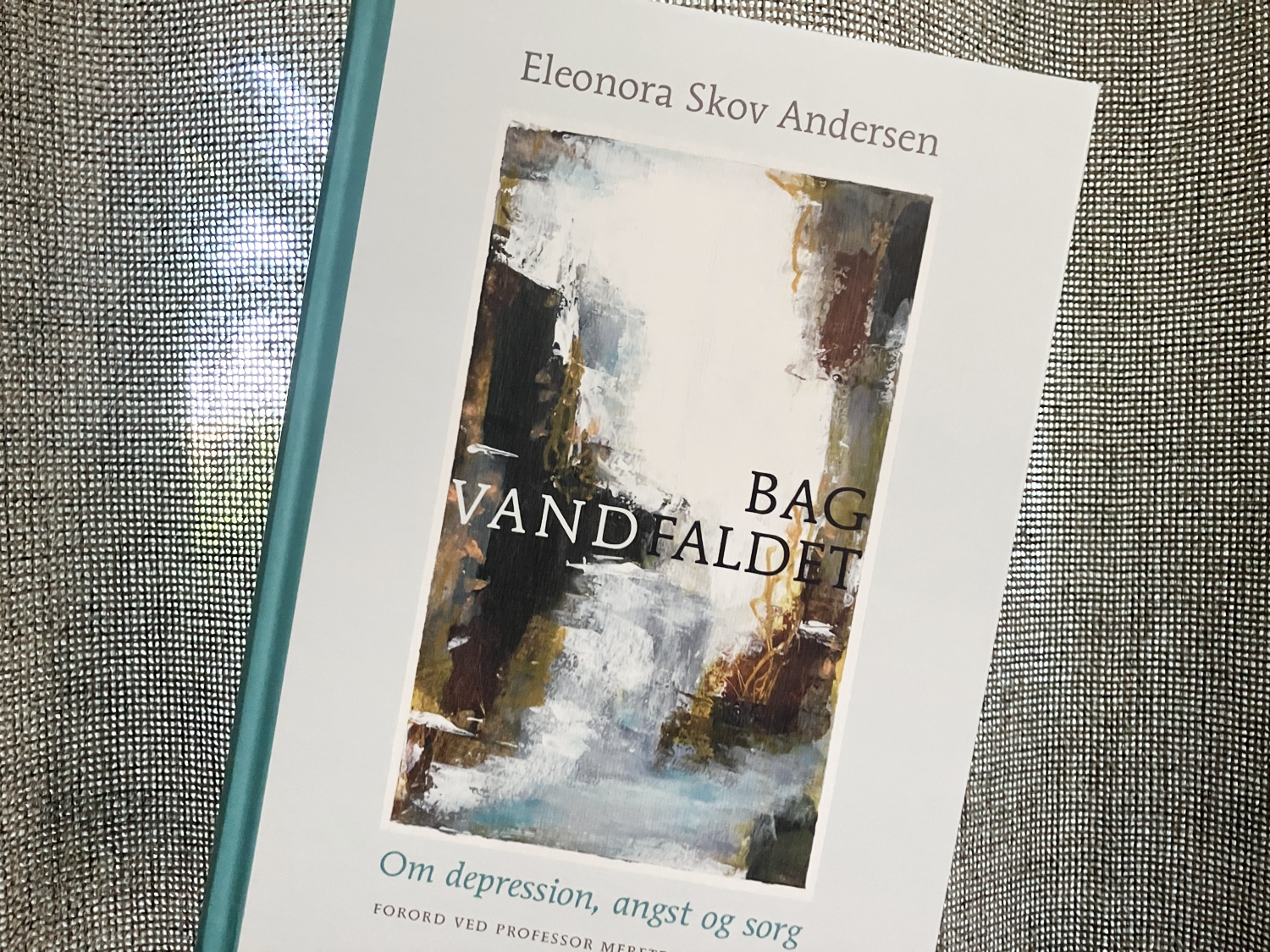 Med sine 416 sider er Bag Vandfaldet af Eleonora Skov Andersen et omfattende værk om depression, angst og sorg, som der står i bogens undertitel.